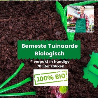 Biologische Bemeste Tuinaarde 490 liter (7 x 70 liter)