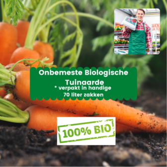 Onbemeste biologische Tuinaarde 2730 liter (39 x 70 liter)