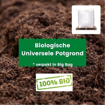 Biologische Potgrond - 1m&sup3; incl. bezorging