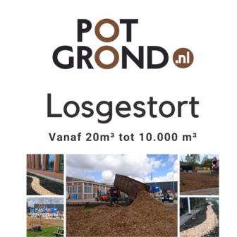 Dennenschors 10/40mm Losgestort vanaf 39.95 per m&sup3;